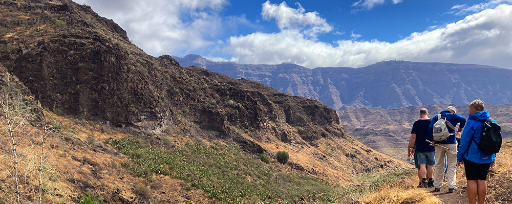 guided hiking on gran canaria