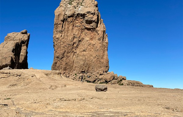 senderismo en gran canaria al roque nublo